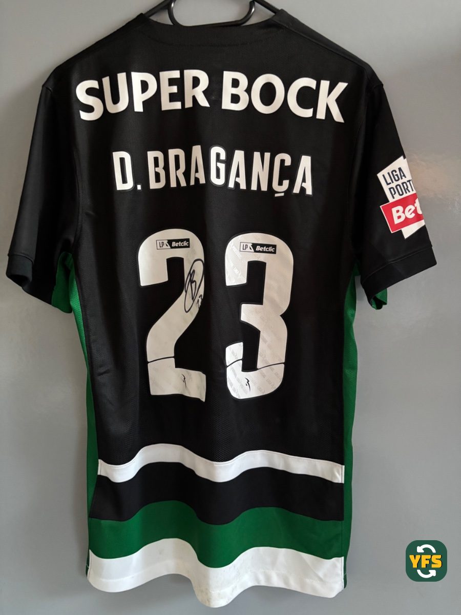 Sporting Clube Portugal 2024-2025 Home Match Worn Nike - YourFootballShirt - Photo 1