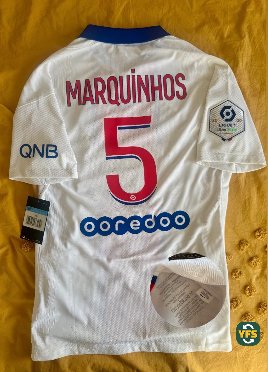 PSG 2020-2021 Away Marquinhos #5 – YFS – Your Football Shirt