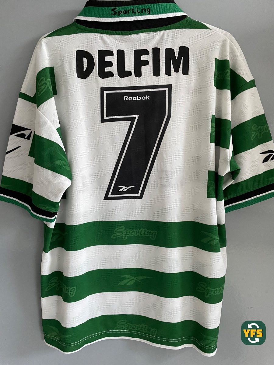 Sporting Lisboa 1999-2000 Home Store Version Reebok - YourFootballShirt - Photo 1
