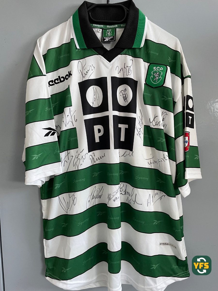 Sporting Clube Portugal 2000-2001 Home Store Version Reebok - YourFootballShirt - Photo 1
