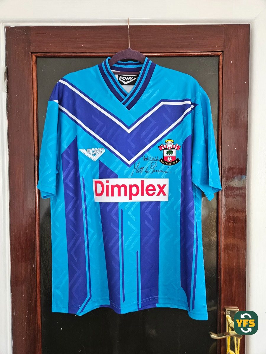 Signed Southampton 1993-1994 Away Pony - YourFootballShirt - Photo 1