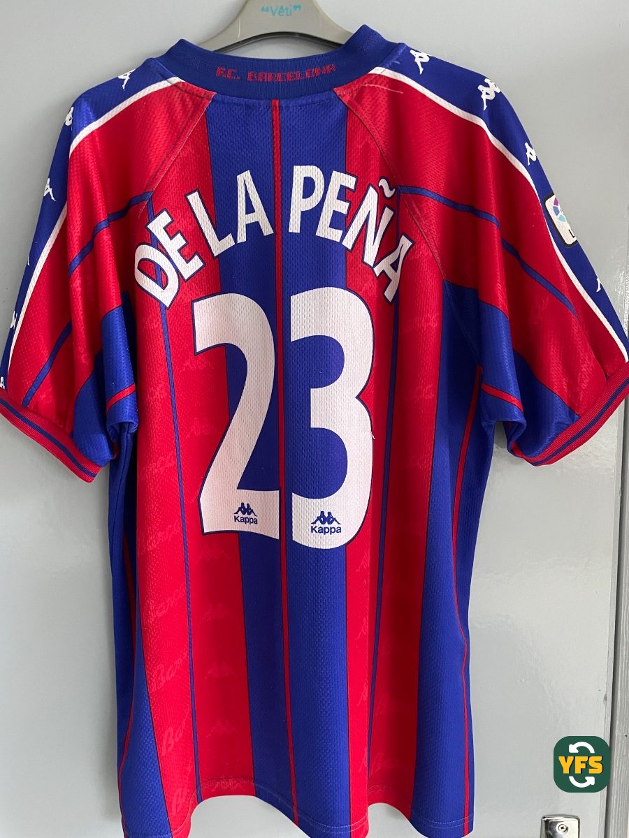 FC Barcelona 1997-1998 Home Store Version Kappa - YourFootballShirt - Photo 1