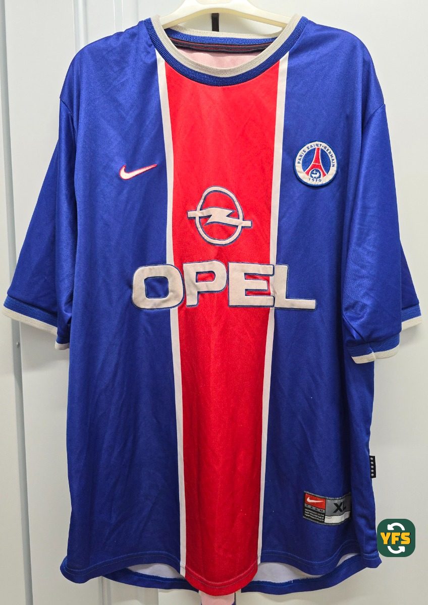 PSG 1999-2000 Home Store Version Nike - YourFootballShirt - Photo 1