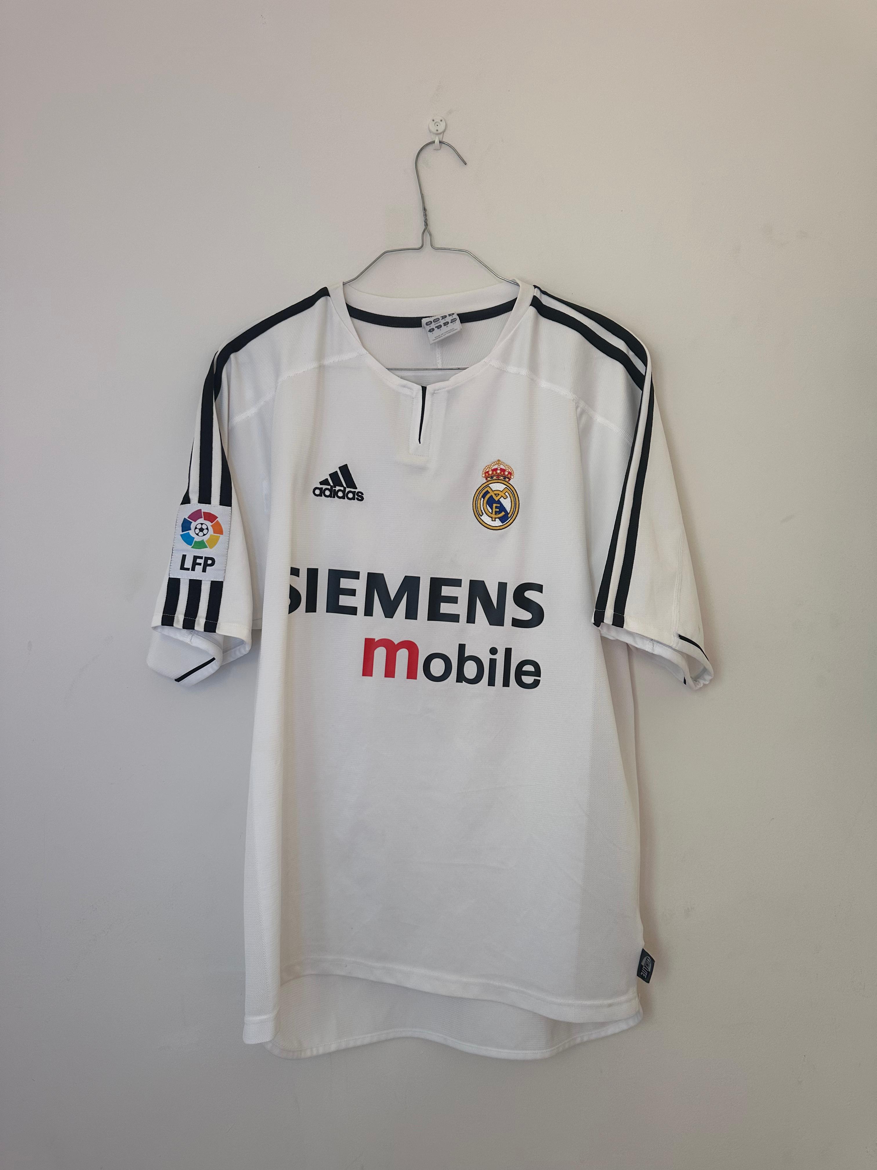 Real Madrid 2003-2004 Home Store Version Adidas - YourFootballShirt - Photo 1