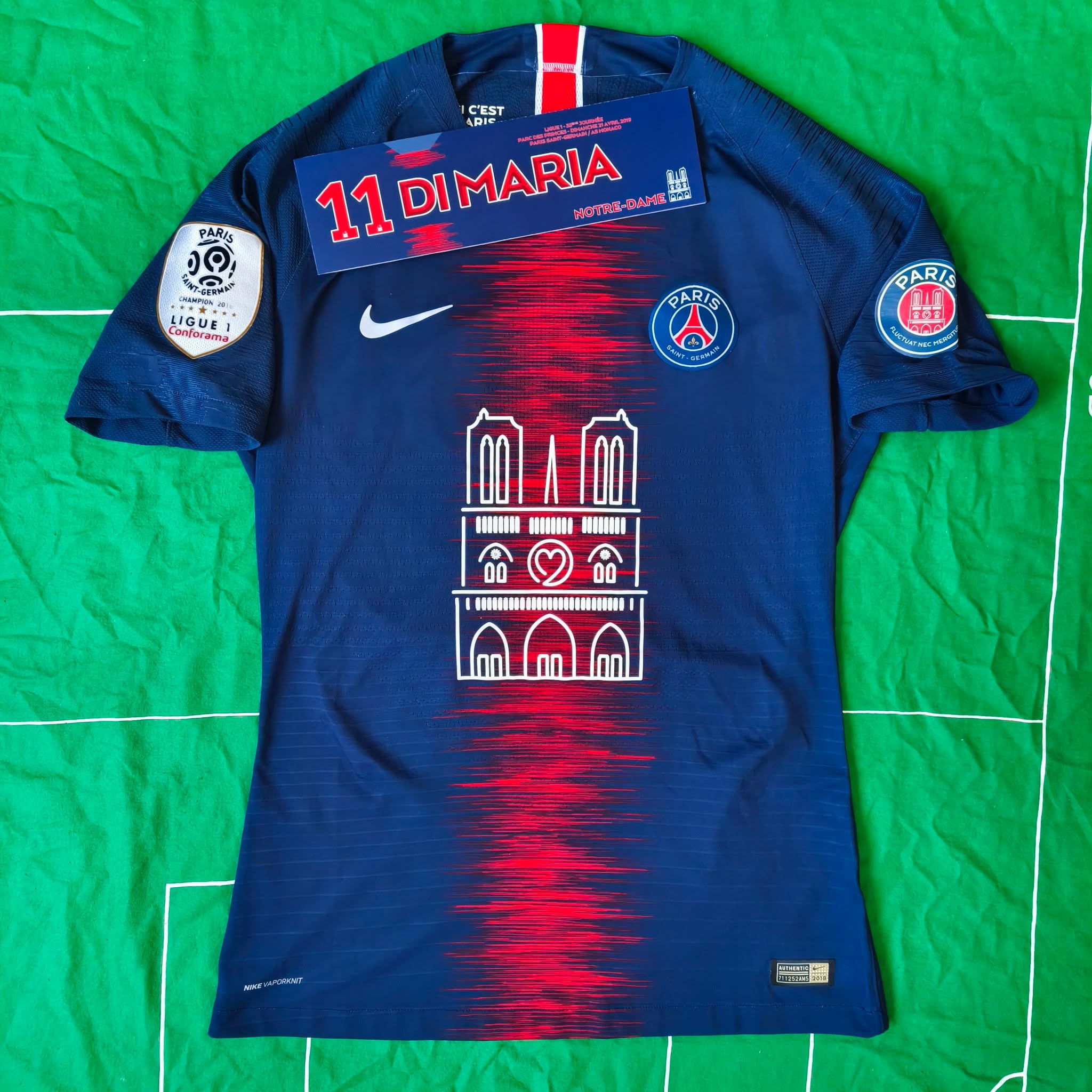 PSG 2018-2019 Home Issued Nike - YourFootballShirt - Photo 1