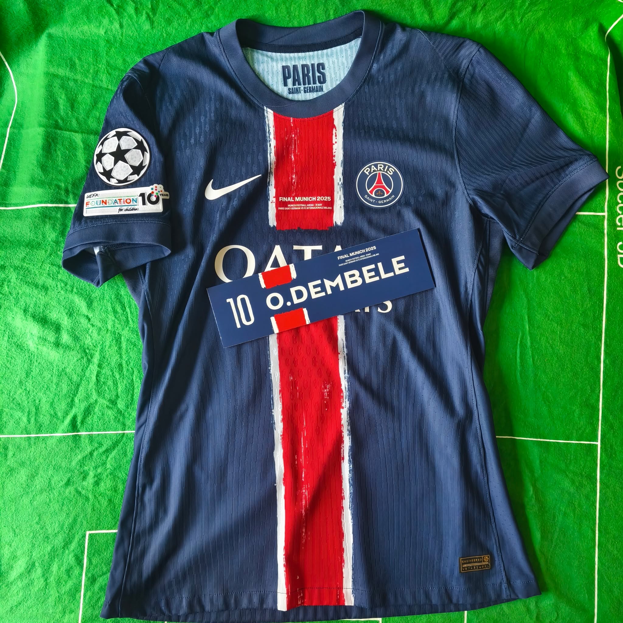 PSG 2025-2026 Home Issued Nike - YourFootballShirt - Photo 1