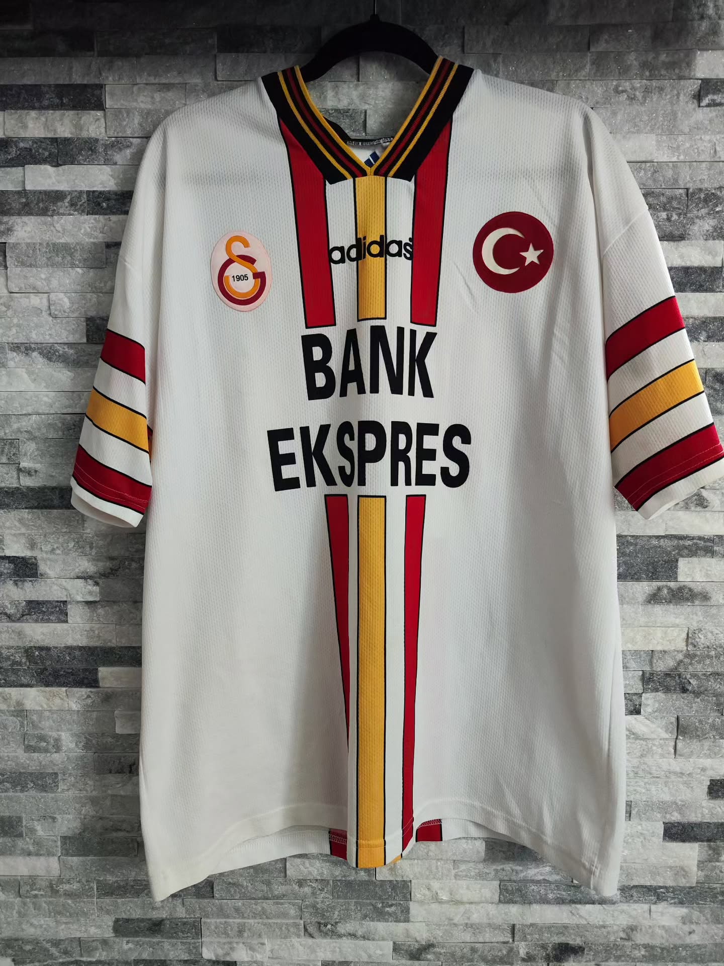 Galatasaray SK 1997-1998 Away Store Version Adidas - YourFootballShirt