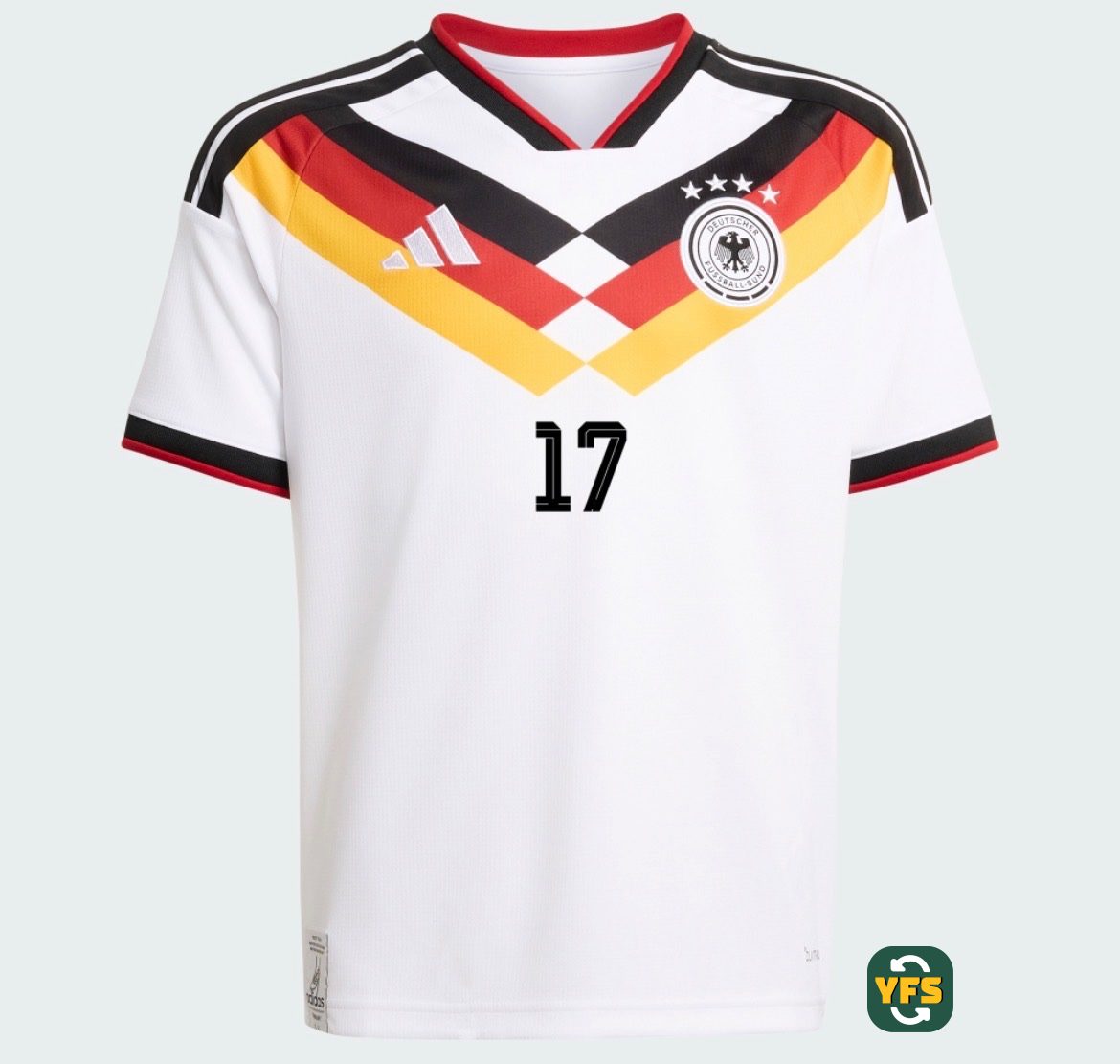 Germany 2025-2026 Home Store Version Adidas - YourFootballShirt - Photo 1