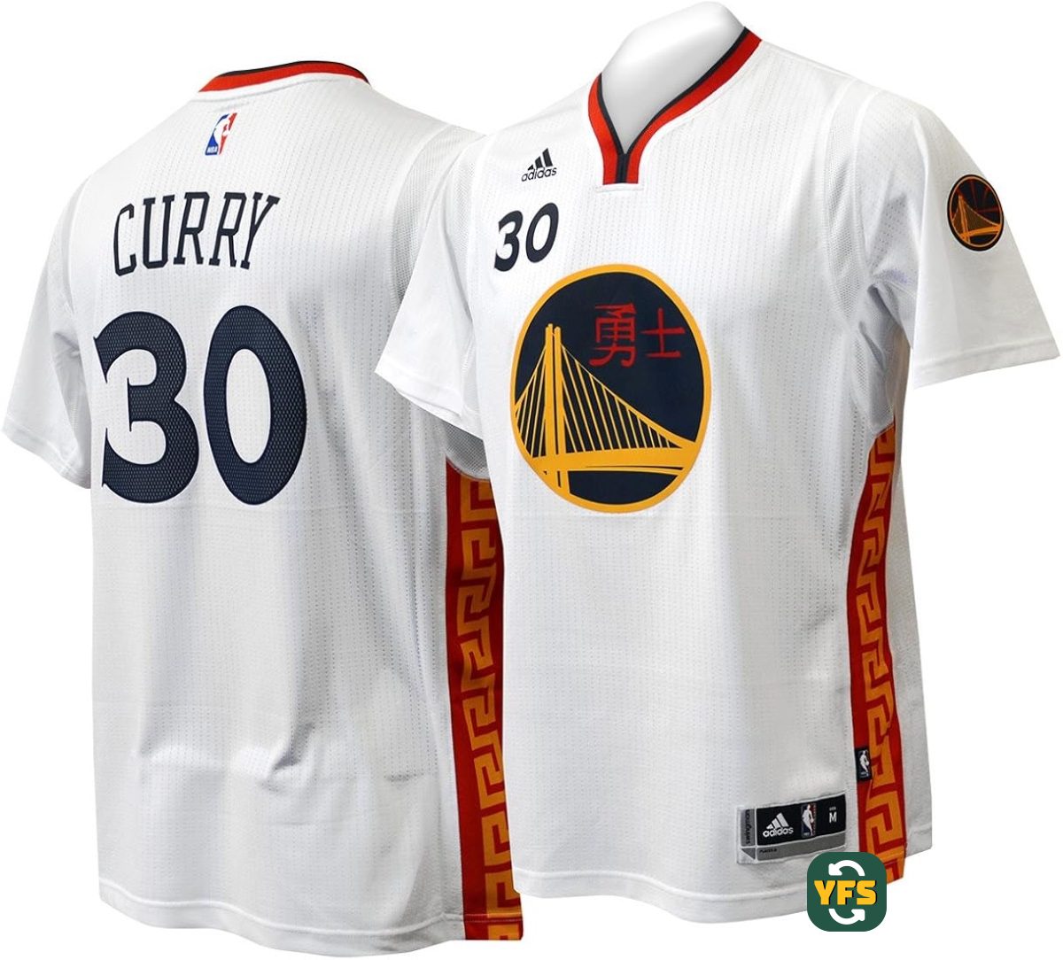 Golden State Warriors 2010-2011 Away Store Version Adidas - YourFootballShirt - Photo 1