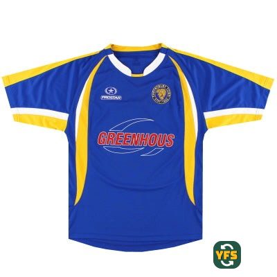Shrewsbury Town 2008-2009 Home Store Version Prostar Sports - YourFootballShirt