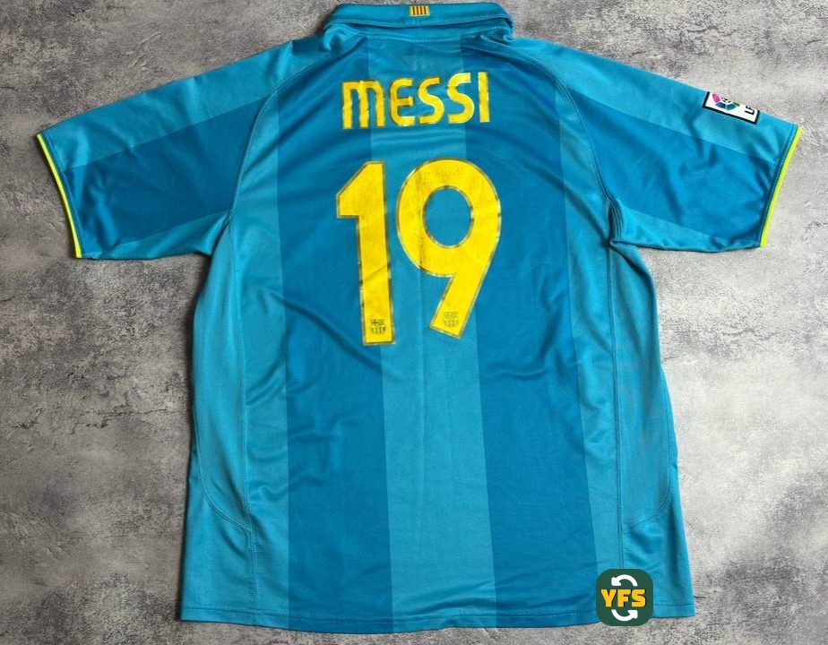 FC Barcelona 2007-2008 Away Store Version Nike - YourFootballShirt - Photo 1