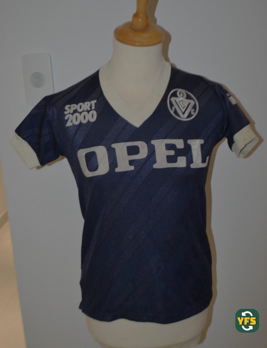 Girondins de Bordeaux 1988-1989 Home Match Worn autre - YourFootballShirt - Photo 1