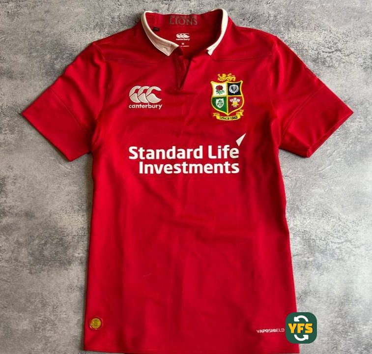 British Irish Lions Rugby 2017-2018 Home Issued Canterbury - YourFootballShirt - Photo 1