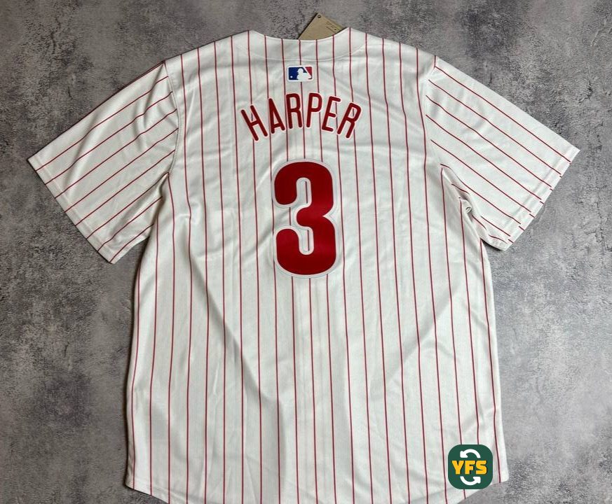 Philadelphia Phillies 2021-2022 Home Bryce Harper #3