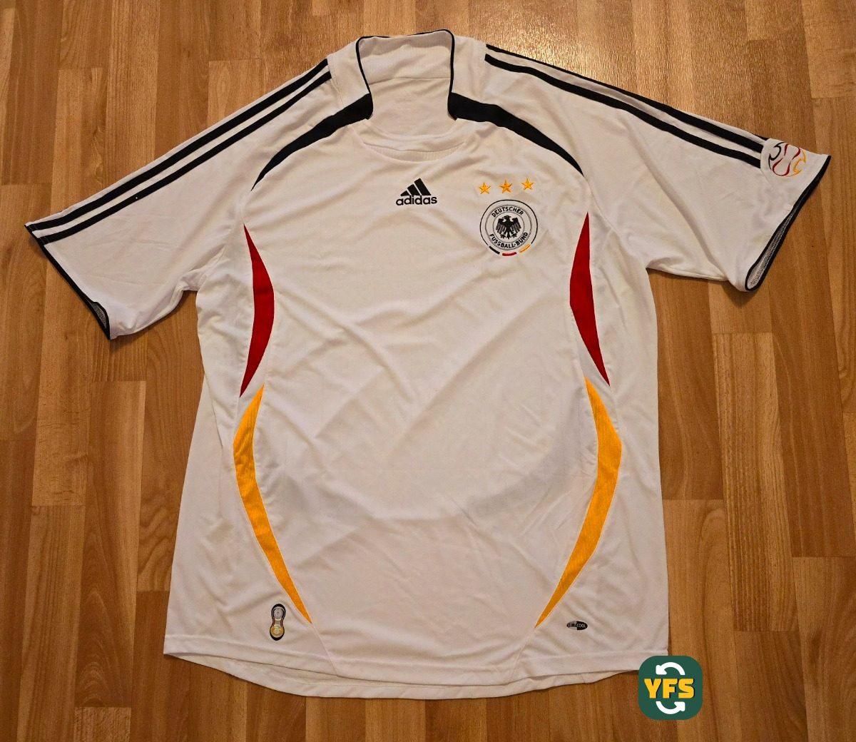 Germany 2006-2007 Home Store Version Adidas - YourFootballShirt - Photo 1
