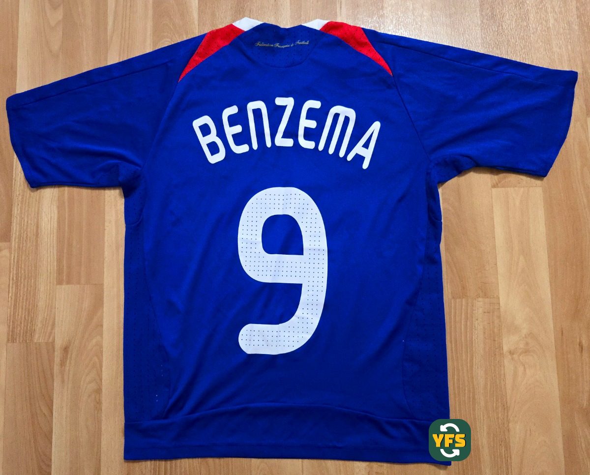 France 2007-2008 Home Store Version Adidas - YourFootballShirt - Photo 1