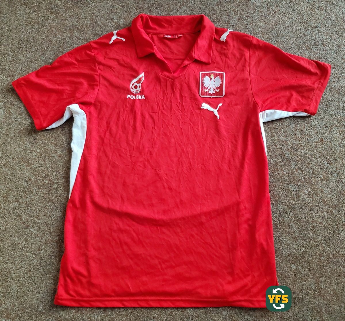 Poland 2007-2008 Away Store Version Puma - YourFootballShirt - Photo 1