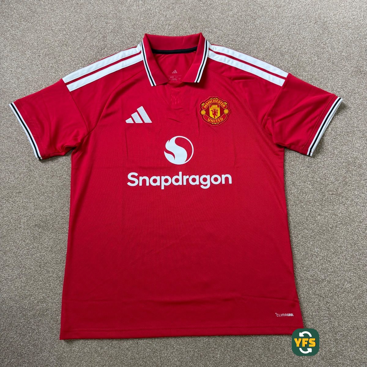 Manchester United 2026-2027 Home Store Version Adidas - YourFootballShirt - Photo 1