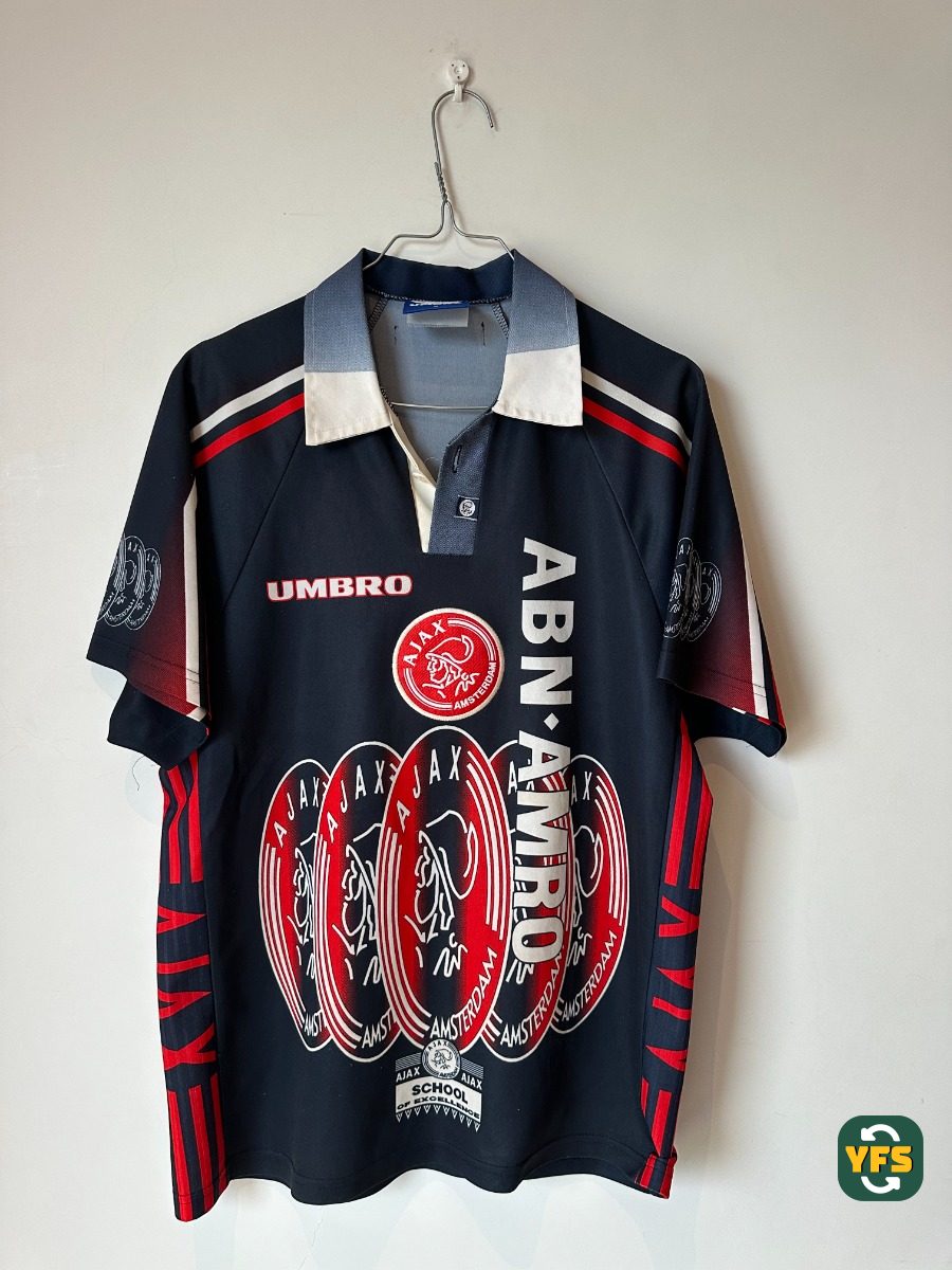 Ajax Amsterdam 1997-1998 Away Store Version Umbro - YourFootballShirt - Photo 1