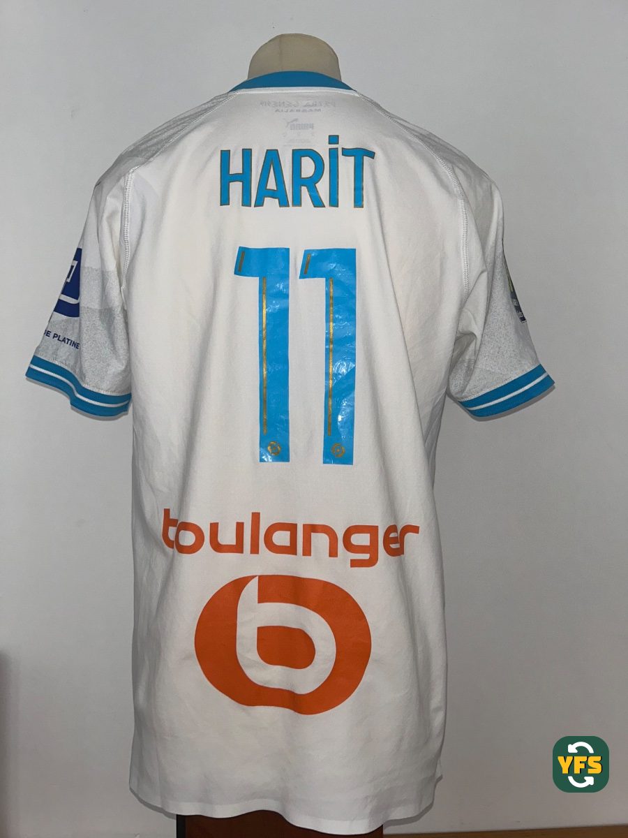 Olympique Marseille 2023-2024 Home Match Worn Puma - YourFootballShirt - Photo 1