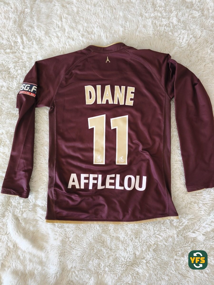 PSG 2006-2007 Away Pro Version Nike Diané - YourFootballShirt - Photo 1