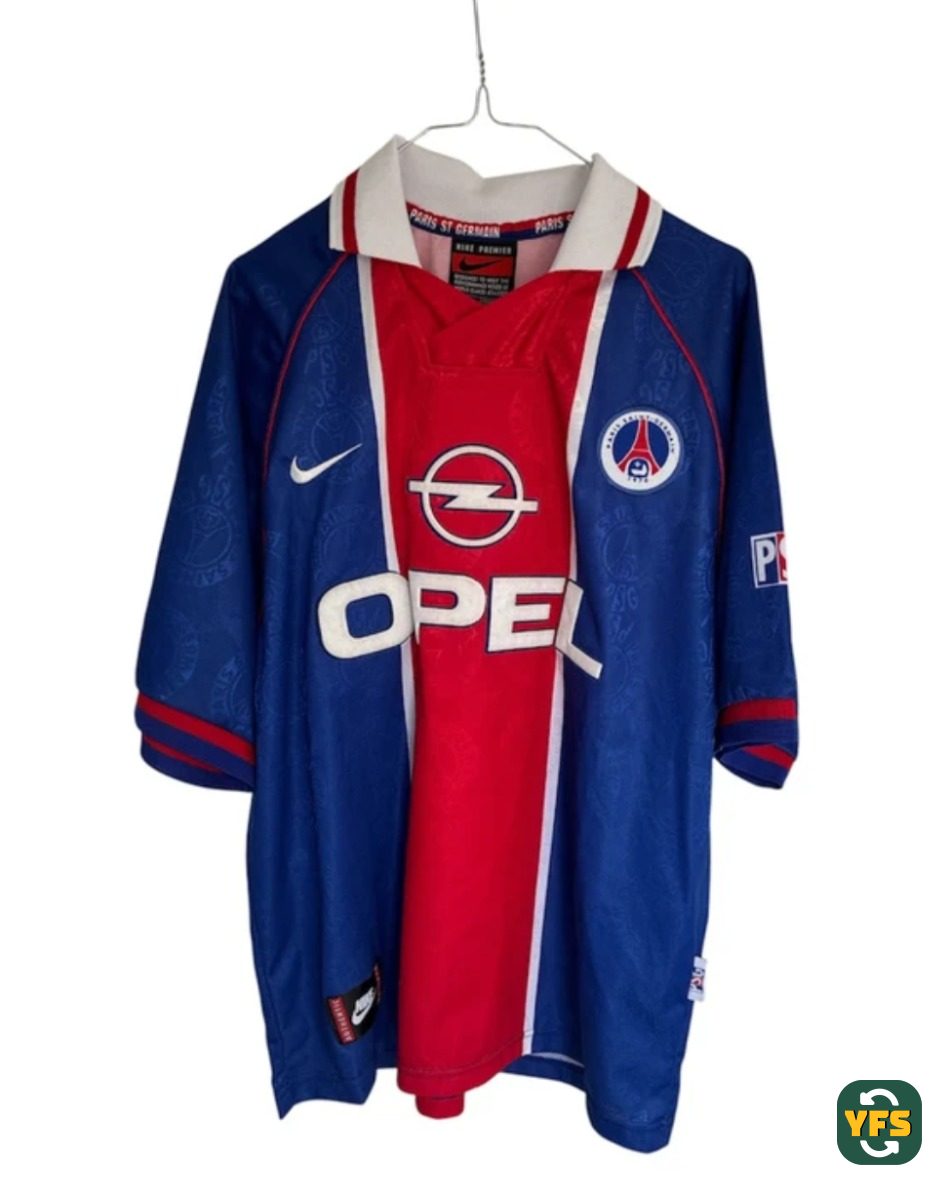 PSG 1996-1997 Home Store Version Nike - YourFootballShirt - Photo 1