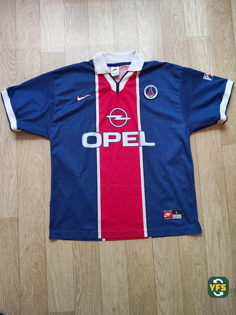 PSG 1997-1998 Home Store Version Nike - YourFootballShirt - Photo 3