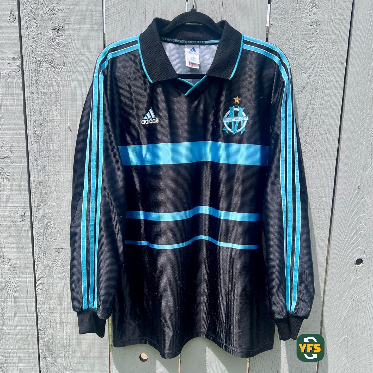 Olympique Marseille 1999-2000 Third Pro Version Adidas - YourFootballShirt