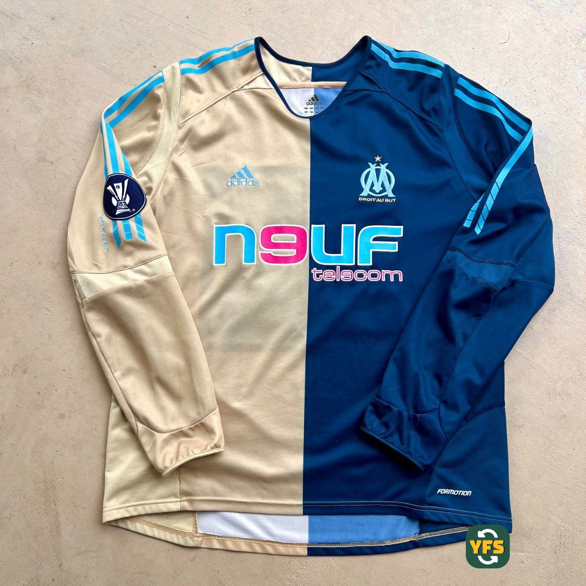 Olympique Marseille 2005-2006 Third Samir Nasri #22