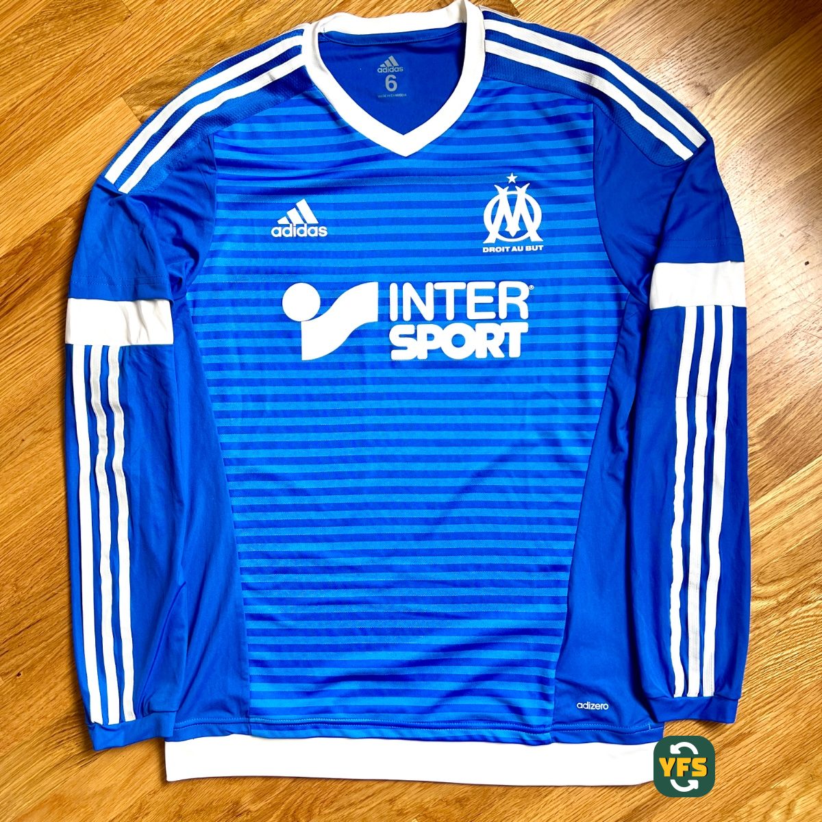 Olympique Marseille 2015-2016 Third Pro Version Adidas - YourFootballShirt - Photo 1