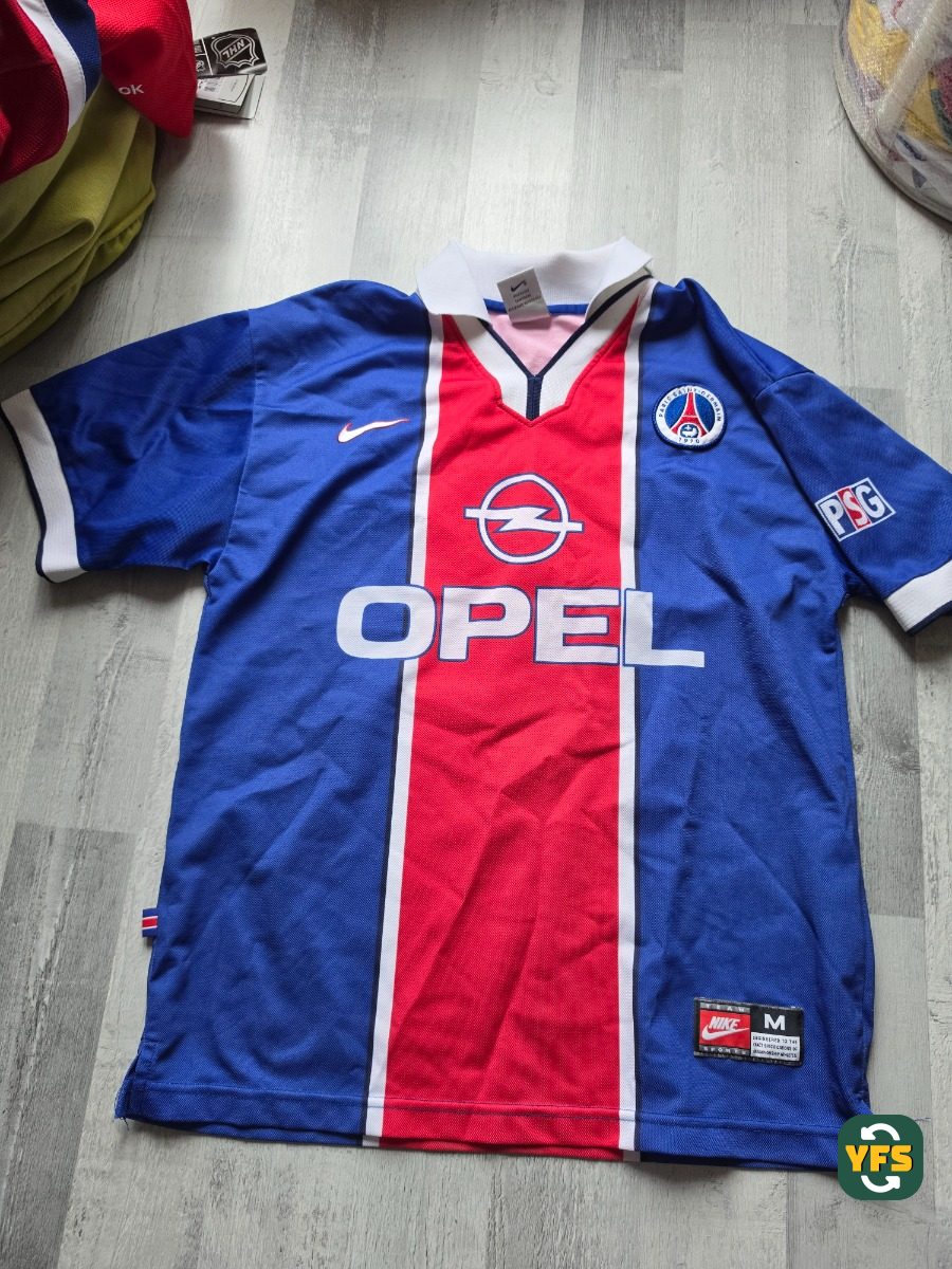 PSG 1997-1998 Home Store Version Nike - YourFootballShirt - Photo 1