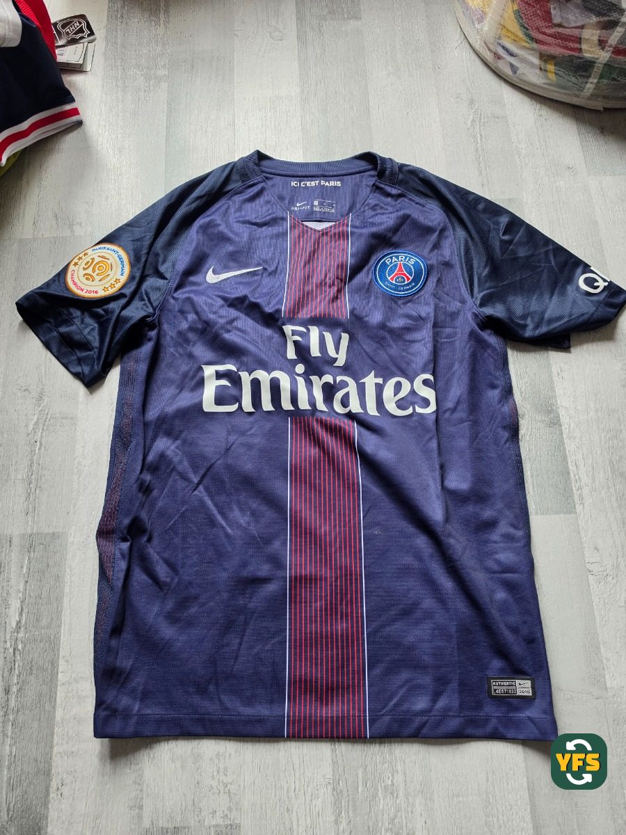 PSG 2016-2017 Home Store Version Nike - YourFootballShirt - Photo 1