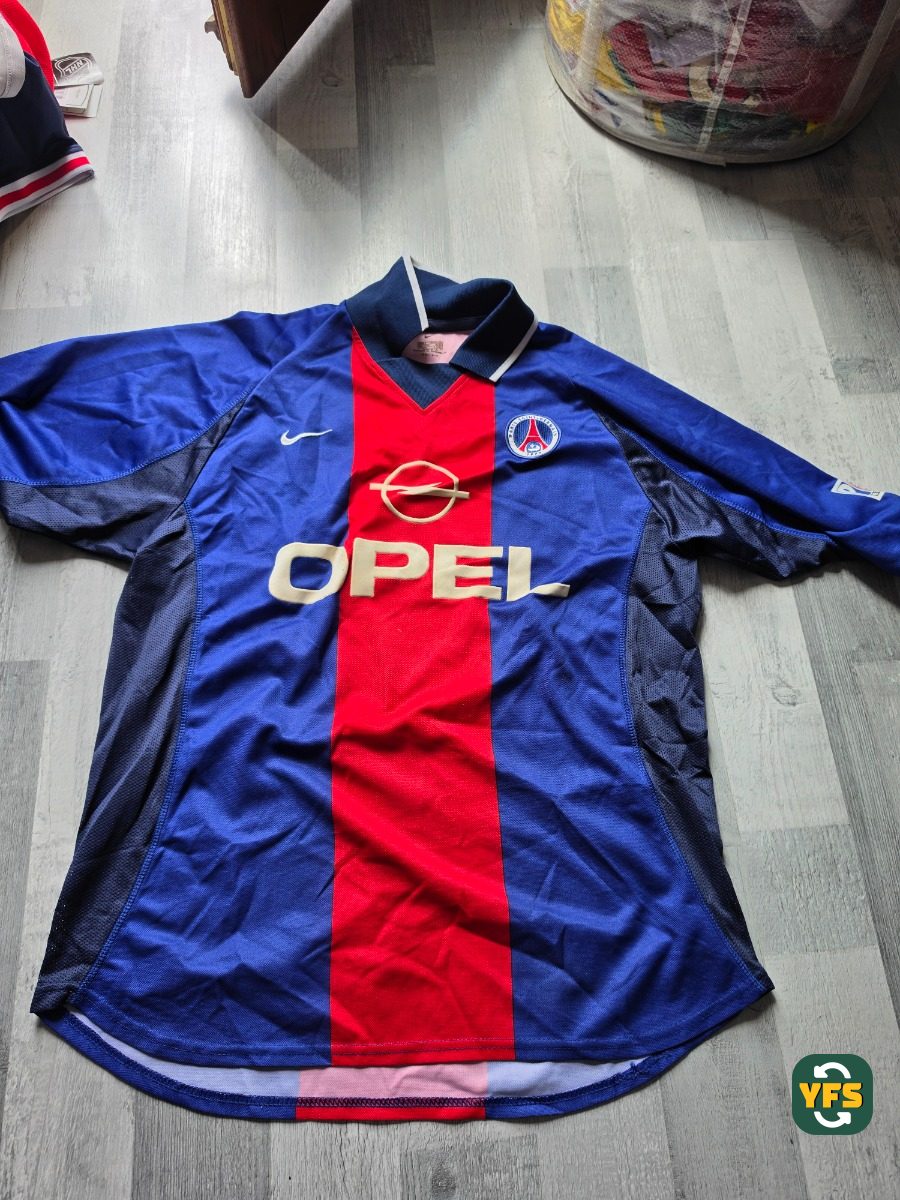 PSG 2000-2001 Home Store Version Nike - YourFootballShirt