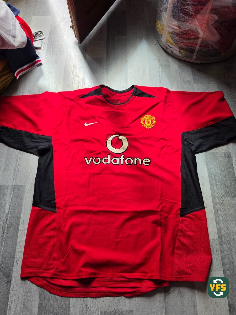 Manchester United 2002-2003 Home Store Version Nike - YourFootballShirt