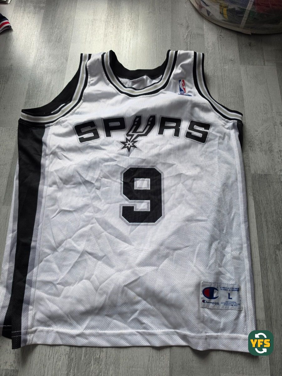 San Antonio Spurs 2003-2005 Home Parker #9