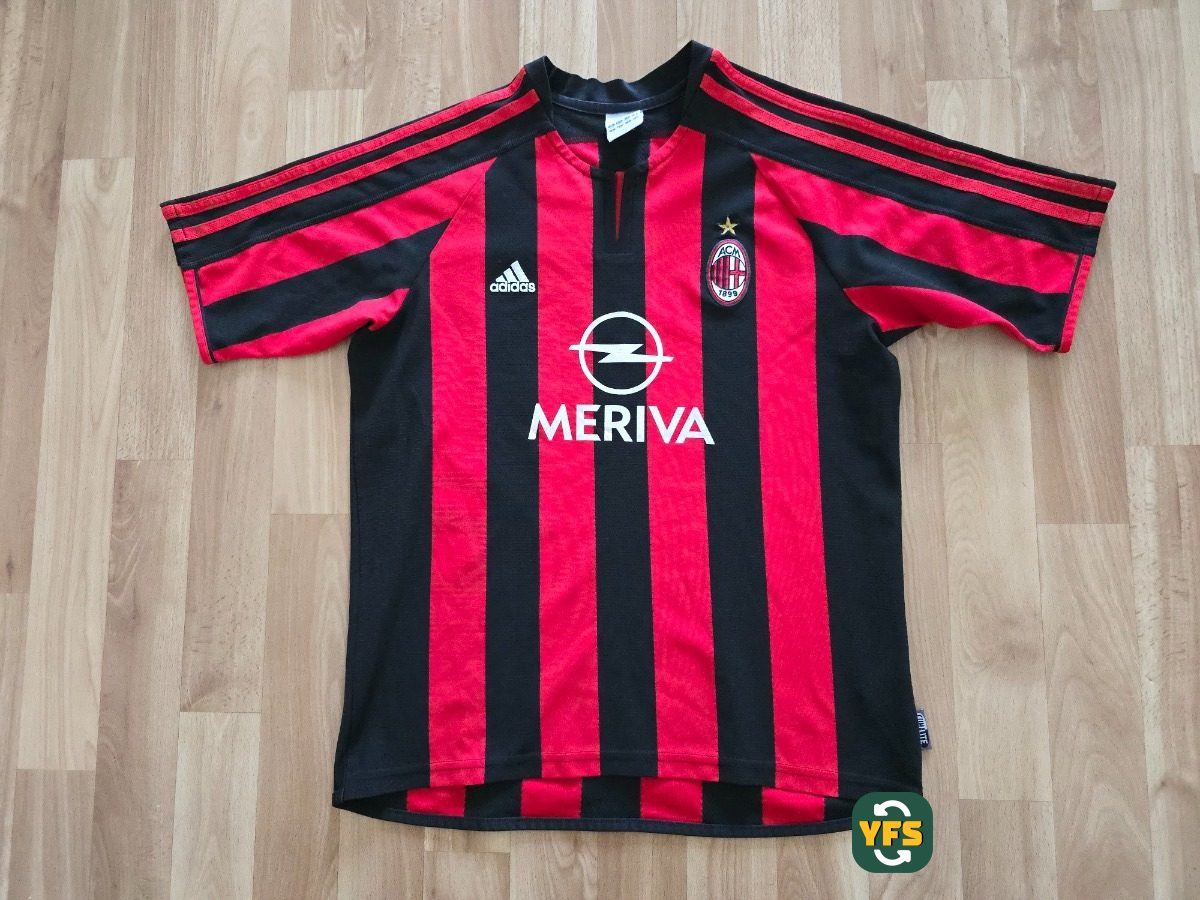 Milan AC 2003-2004 Home Store Version Adidas - YourFootballShirt - Photo 1