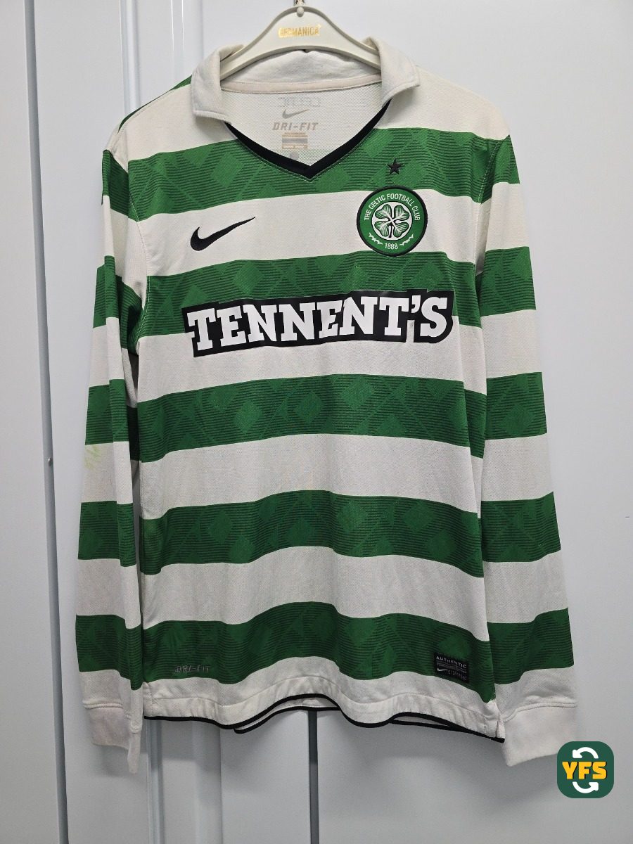 Celtic FC 2010-2011 Home Store Version Nike - YourFootballShirt - Photo 1