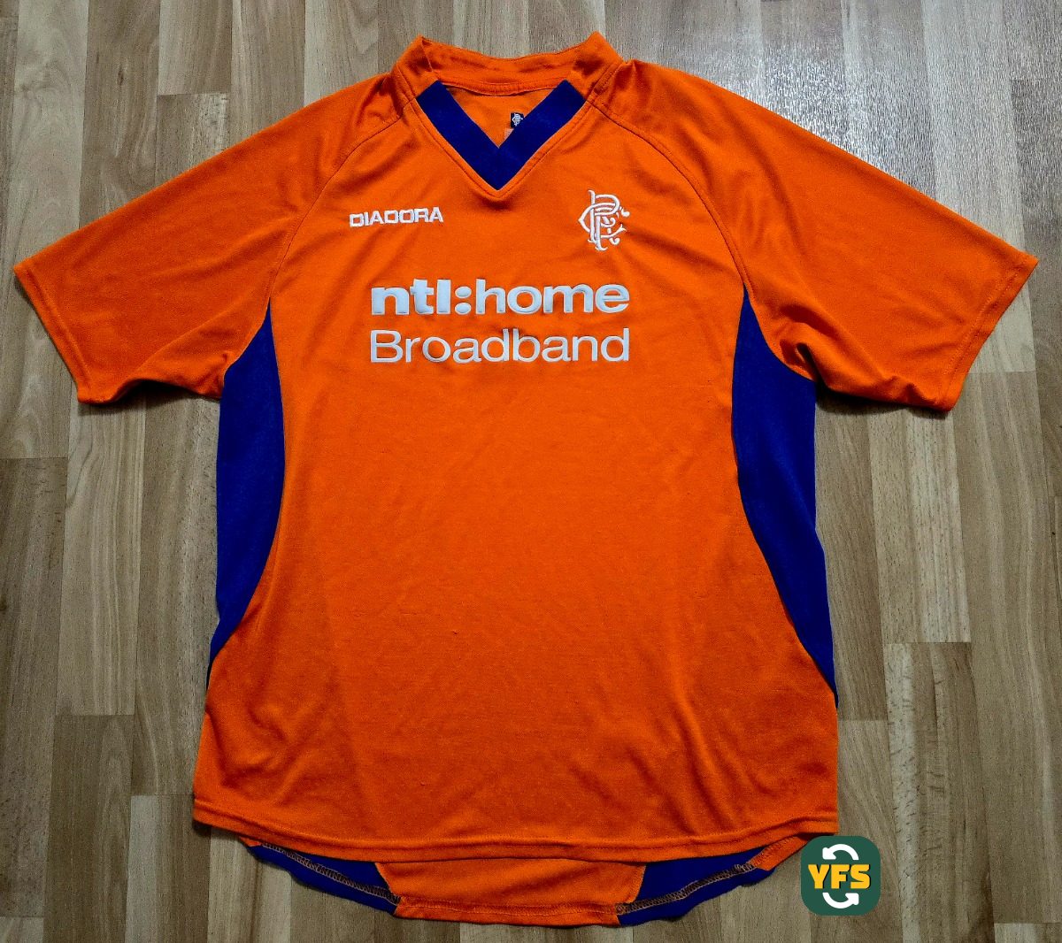 Glasgow Rangers 2002-2003 Away Store Version Nike - YourFootballShirt - Photo 1