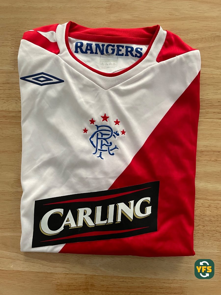 Glasgow Rangers 2006-2007 Away Store Version Diadora - YourFootballShirt - Photo 1