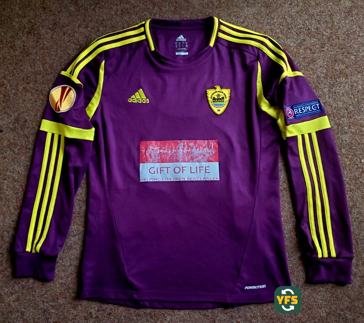 Anzhi Makhachkala 2012-2013 Home Lassana Diarra #85