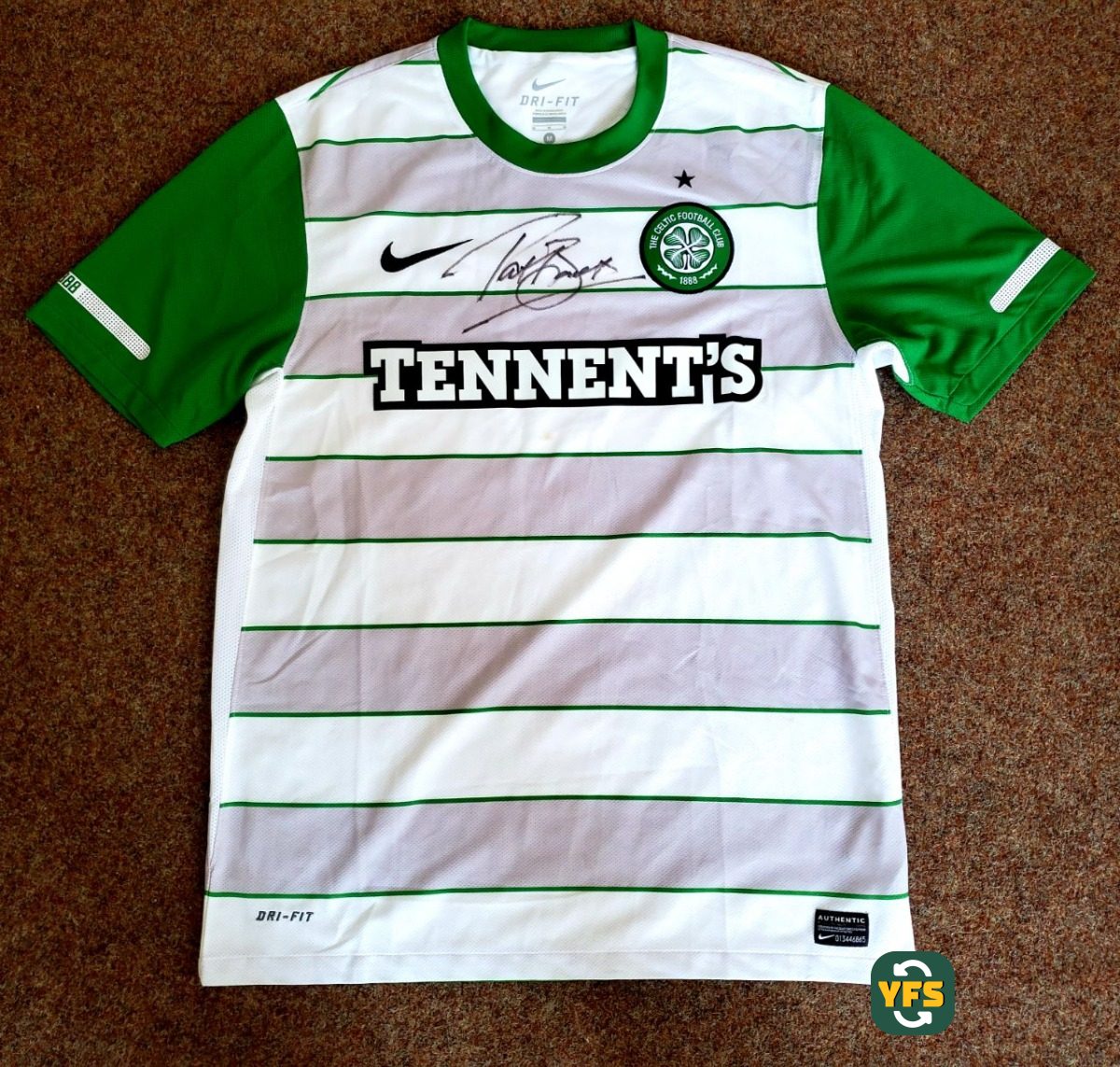Celtic FC 2011-2012 Home Store Version Nike - YourFootballShirt - Photo 5