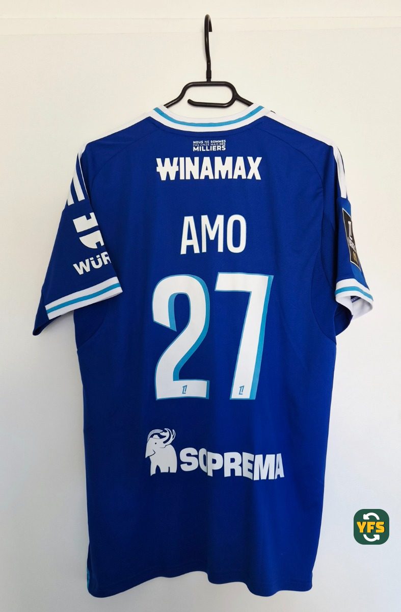RC Strasbourg 2025-2026 Home Amo Ameyaw #27