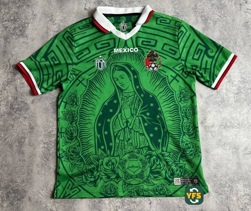 Vierge de Guadalupe 1998-1999 Home Store Version ASK - YourFootballShirt - Photo 1