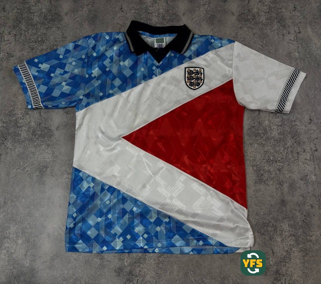 England 1990-1991 Special edition Store Version Score draw - YourFootballShirt - Photo 1