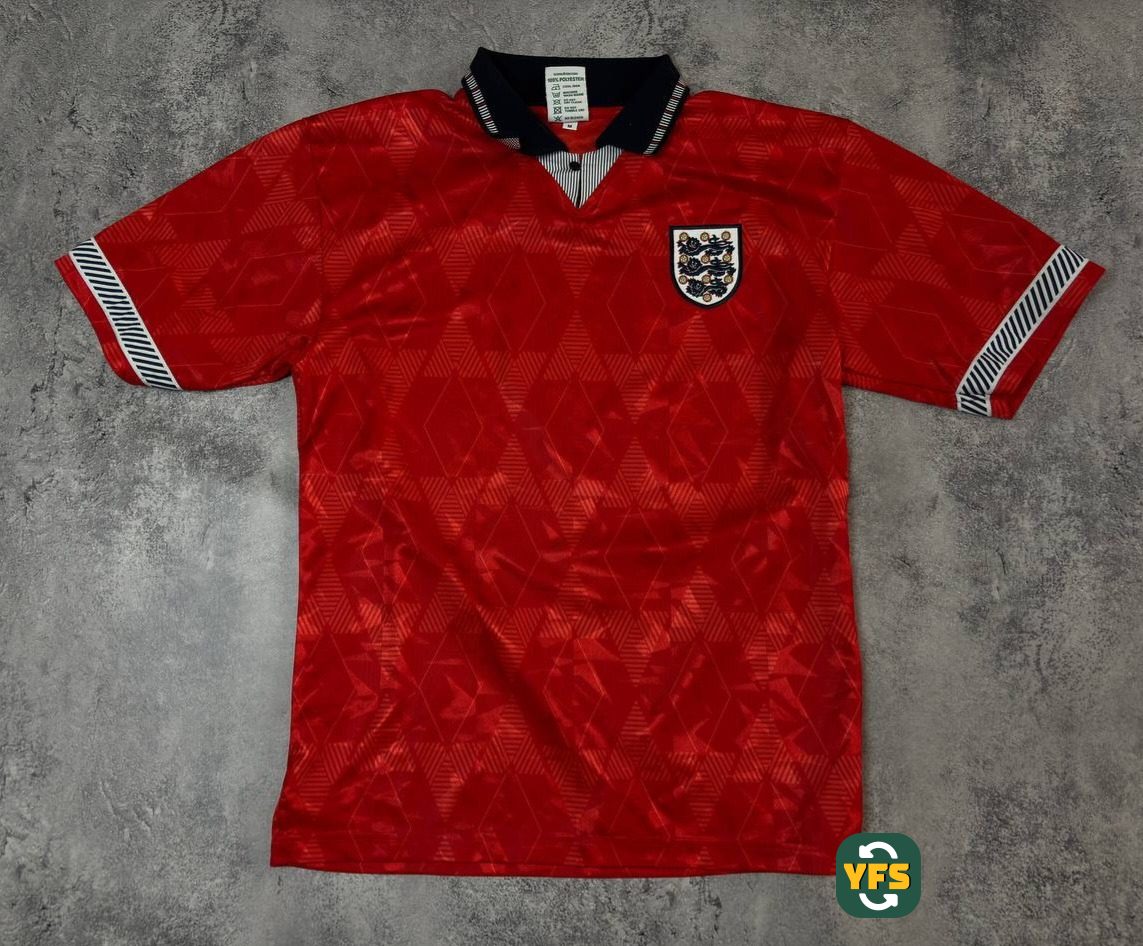 England 1990-1991 Away Store Version Score draw - YourFootballShirt - Photo 1
