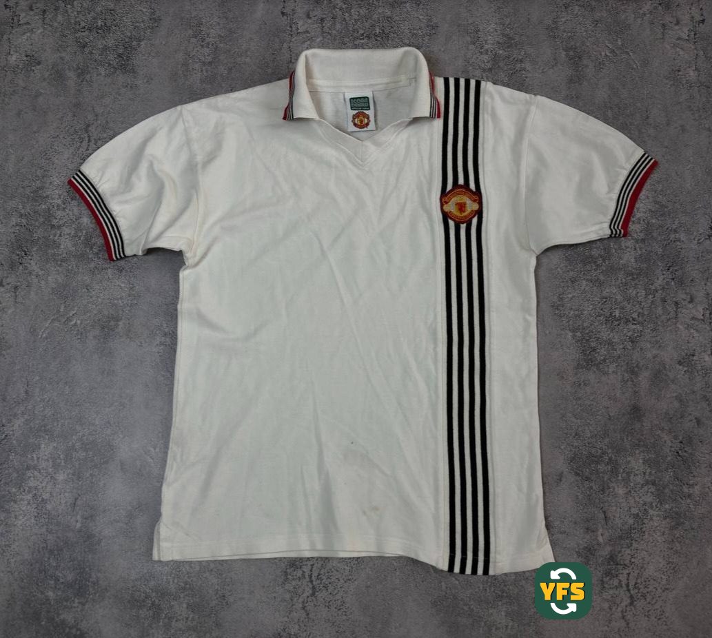 Manchester United 1979-1980 Home Store Version Score draw - YourFootballShirt - Photo 1