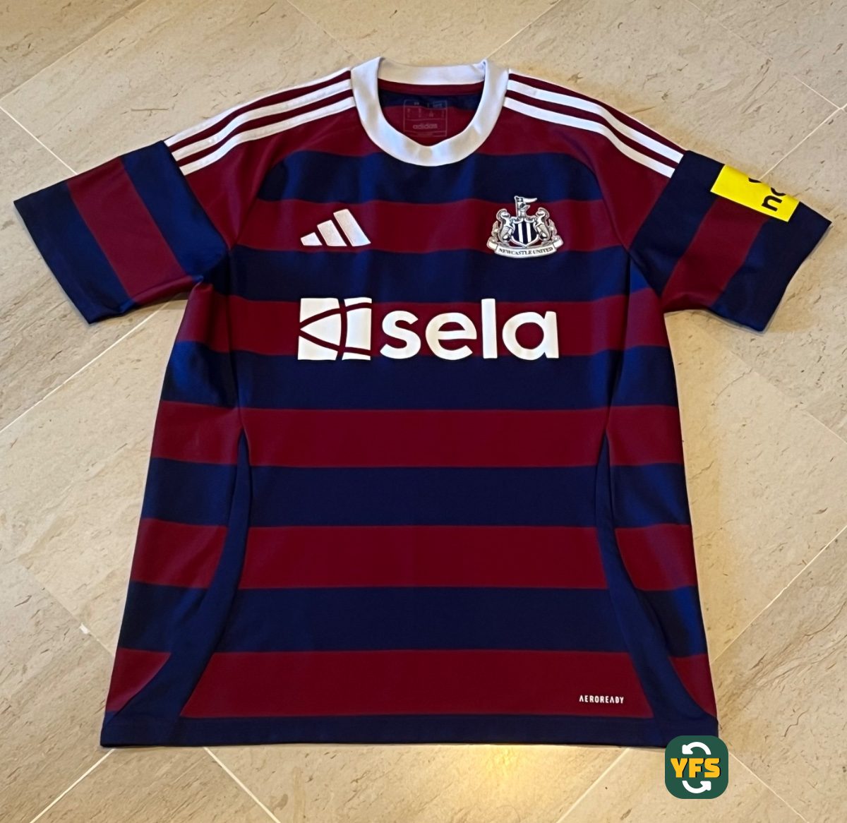Newcastle United 2024-2025 Away Store Version Adidas - YourFootballShirt - Photo 1