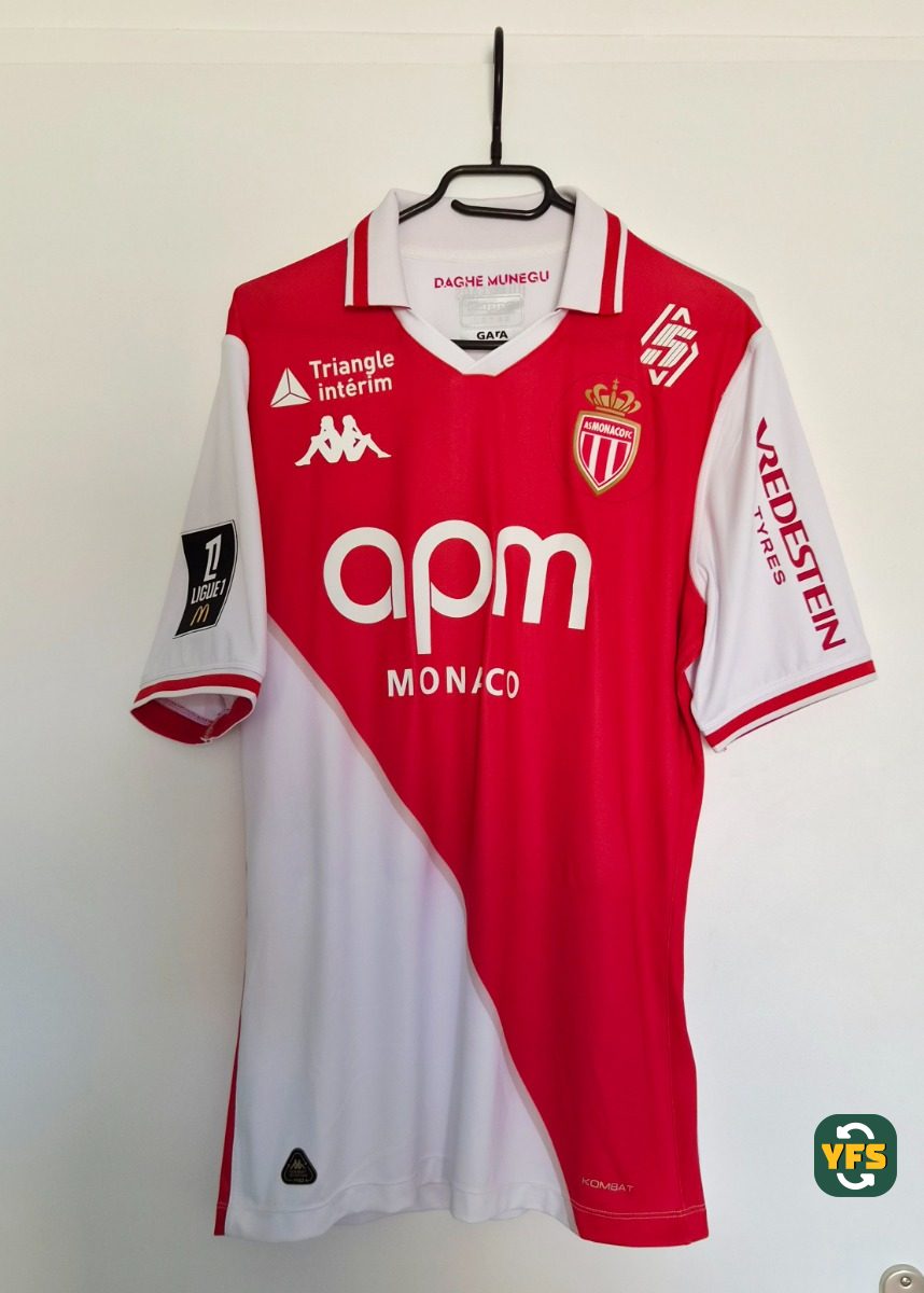 AS Monaco 2024-2025 Home Vanderson #2