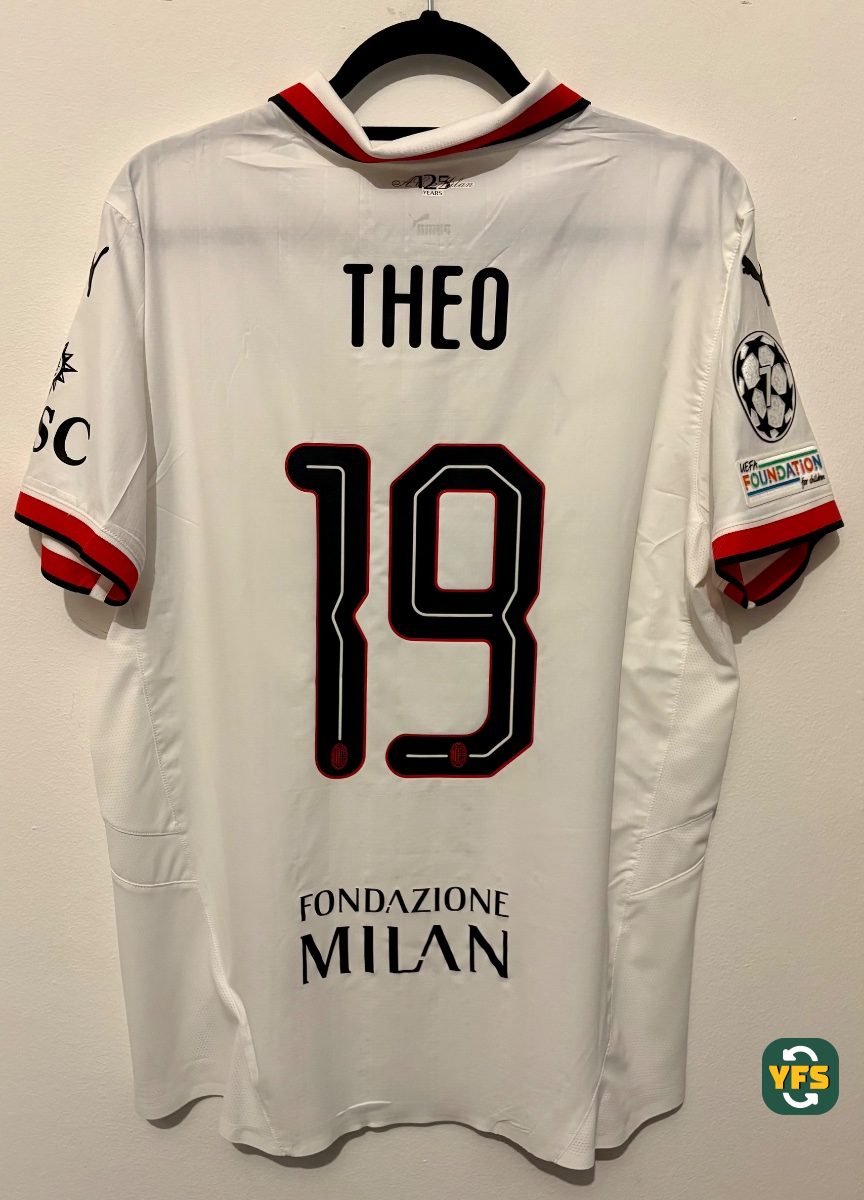 Milan AC 2024-2025 Away Theo Hernandez #19
