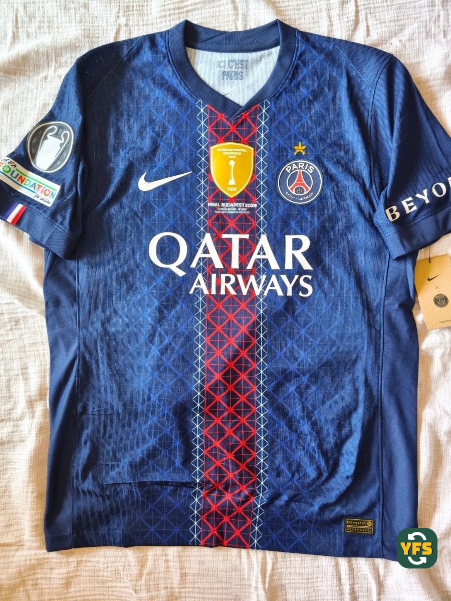 PSG 2025-2026 Home Pro Version Nike - YourFootballShirt - Photo 3
